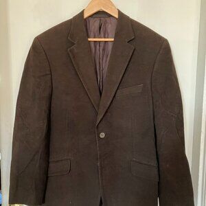 Gurteen Moleskin Blazer Size 40R Brown